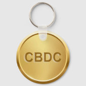 CBDC Centrale Munteenheid Sleutelhanger (Achterkant)