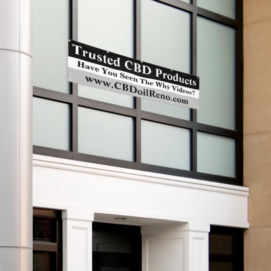 CBDoilReno Spandoek (Buitenkant Gebouw)