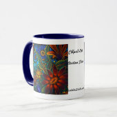 CBjork Avatar Floral Design Mok (Voorkant links)