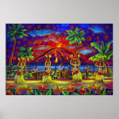 CBjork, Hawaiian Hula Luau Huge Poster (Voorkant)