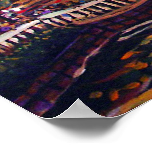 CBjork Las Vegas water show Poster (Hoek)