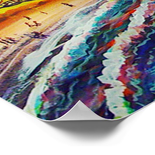 CBjork Tiki Big Wave Print (Hoek)