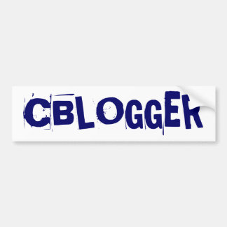 Cblogger Bumpersticker