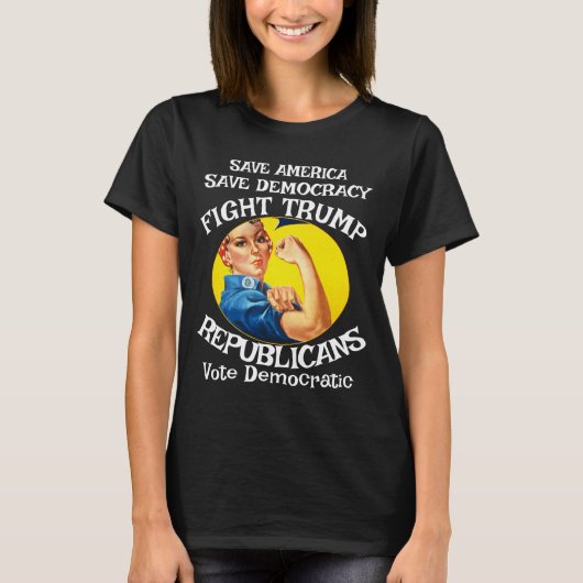CBP DHS FBI Trump President POTUS Leider Oplichter T-shirt (Voorkant)