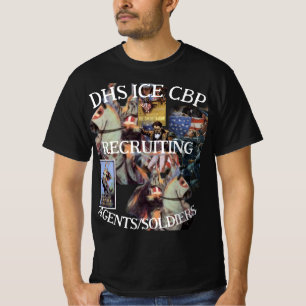 CBP Werving Douane Grenspatrouille Geboorteland T-shirt