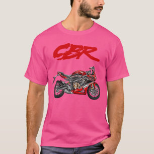 CBR Motorfiets Wegrace Motorrijder Sport T-shirt