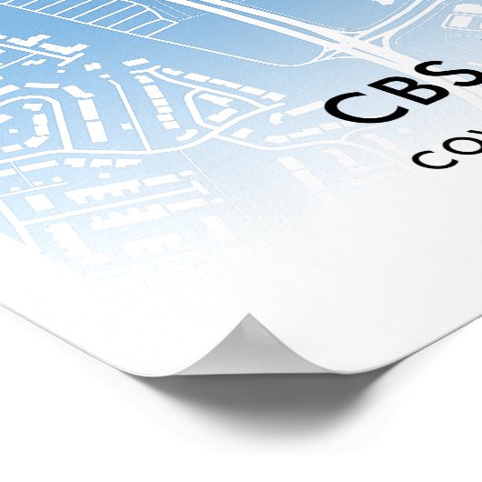 CBS Arena Poster - thuisbasis van Coventry City FC (Hoek)