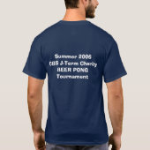 CBS-bierpong T-shirt (Achterkant)