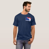 CBS-bierpong T-shirt (Voorkant volledig)