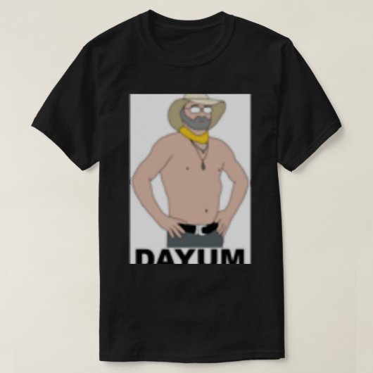 CBS Survivor China Kip Morris- DAYUM T-shirt (Design voorkant)