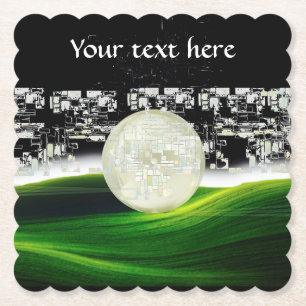 CBS ZONDAGOCHTEND ART: MOON GALAXY Onderzetter