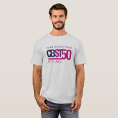 CBST 50e Jubileum (iets langer sleeve) T-shirt (Voorkant volledig)