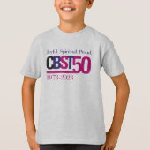 CBST 50e Jubileum Kinderen T-shirt (Voorkant)