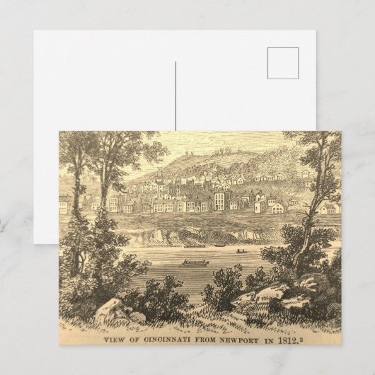 Cburn nati in 1812 briefkaart (Voorkant / Achterkant)