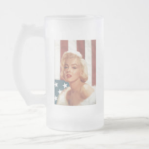 CC15 Marilyn Flag ZAZZ Matglas Bierpul