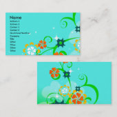 CC-055.ai, Naam, Adres 1, Adres 2, Contact.. Visitekaartje (Voorkant / Achterkant)