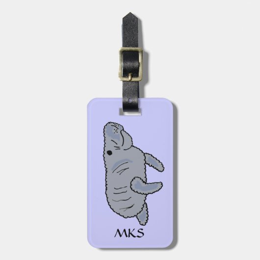 CC- Bagagelabel beheren (Voorkant verticaal)