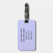 CC- Bagagelabel beheren (Achterkant verticaal)