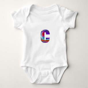 cc bbb eee ddd aaa fff yyy ALPHABETS ALPHA JEWELS Romper