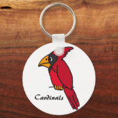 CC- Cardinals Cartoon Sleutelhanger (Voorkant)