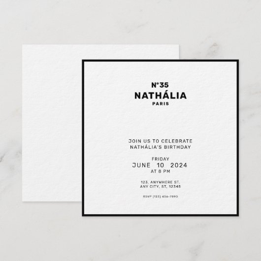 CC (Chique & Klassiek) Kaart (Voorkant / Achterkant)