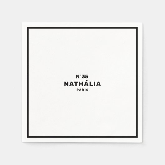 CC (Chique & Klassiek) Servet (Voorkant)