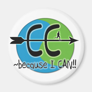 CC Cross Country - want ik kan het! Magneet