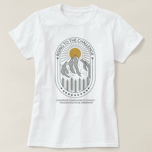 CC-gemeenschap gaat de uitdaging aan T-shirt (Design voorkant)
