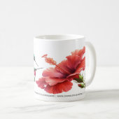 CC & L Tree Service Roodkeelkolibrie Mok (Voorkant rechts)