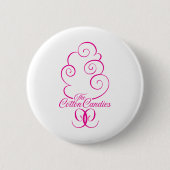 CC-Logo Ronde Button 5,7 Cm (Voorkant)