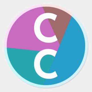 CC Logo Ronde Sticker