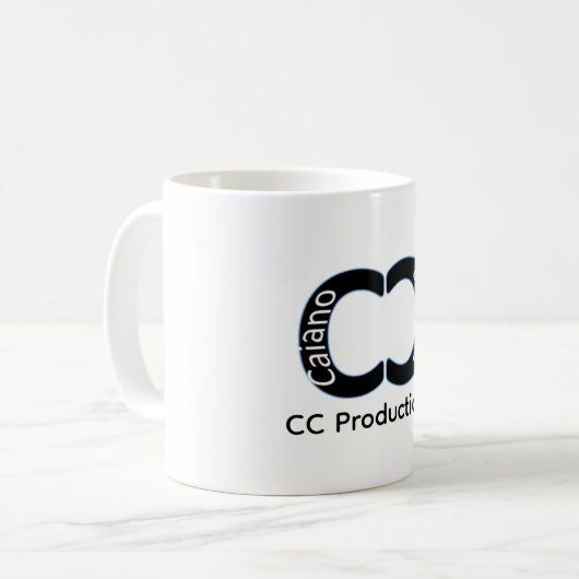 CC Productions Klassieke Koffiemok (Voorkant links)