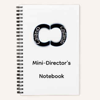 CC Productions Mini-Regisseursnotitieboek Notitieboek