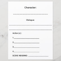 CC Productions Mini-Scriptpagina's