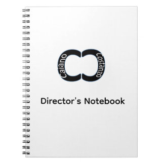 CC Productions regisseurs Notitieboek