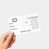 CC Productions Staf Badge (Handheld)