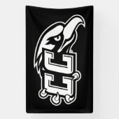 CC Thunderbird-logo Spandoek (Verticaal)