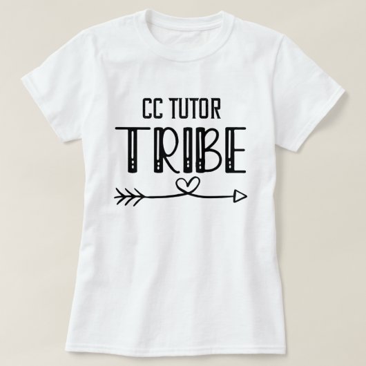 CC Tutor Tribe Klassieke Gesprekken Homeschool T-shirt (Design voorkant)