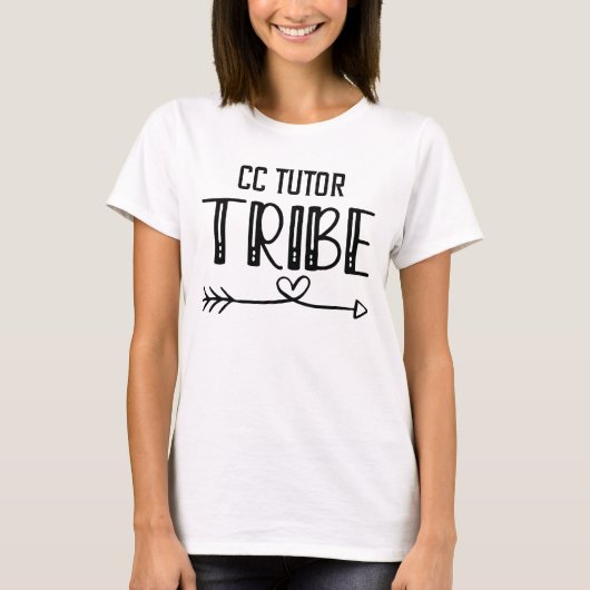 CC Tutor Tribe Klassieke Gesprekken Homeschool T-shirt (Voorkant)