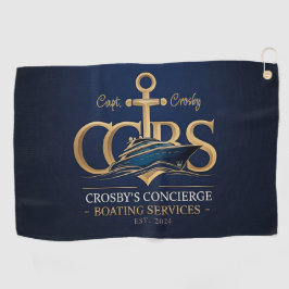 CCBS Merch. nautische golfhanddoek