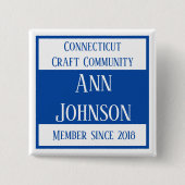 CCC-Button Vierkante Button 5,1 Cm (Voorkant)