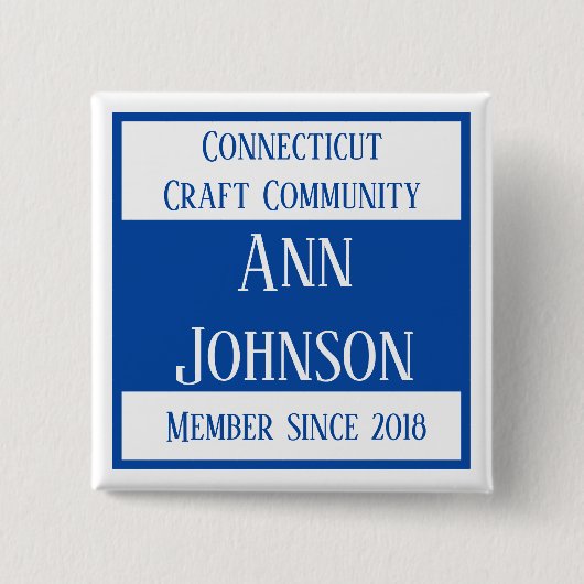 CCC-Button Vierkante Button 5,1 Cm (Voorkant)