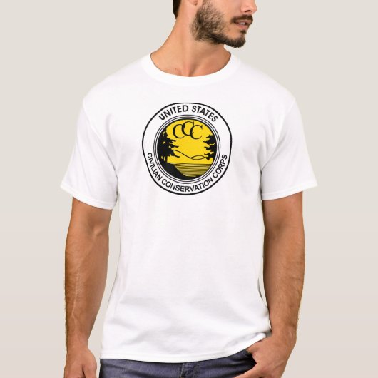 CCC Civilian Conservation Corps T-shirt (Voorkant)