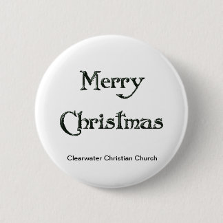 CCC Merry Kerstmis Ronde Button 5,7 Cm