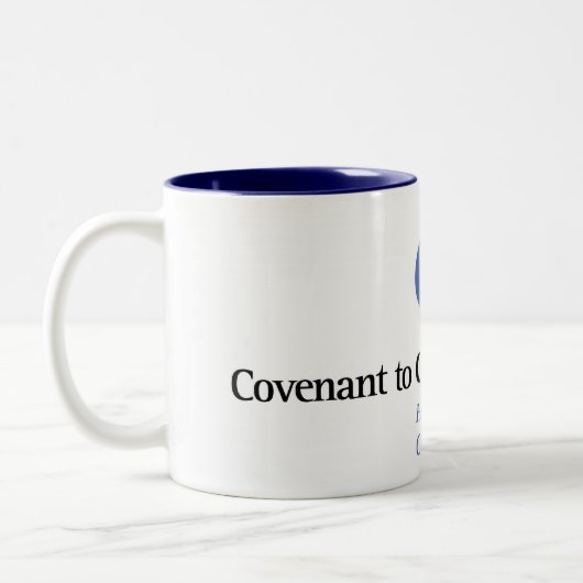 CCC-mok Tweekleurige Koffiemok (Links)