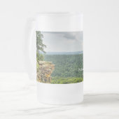 CCC Overlook Petit Jean Frosted Glass Beer Mok (Voorkant links)