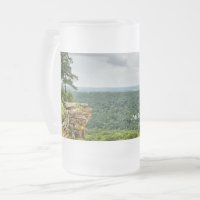 CCC Overlook Petit Jean Frosted Glass Beer Mok
