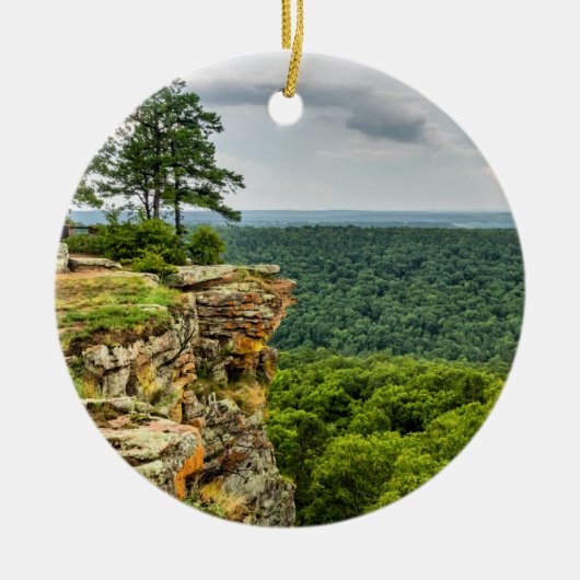 CCC Overlook Petit Jean Keramisch Ornament (Voorkant)