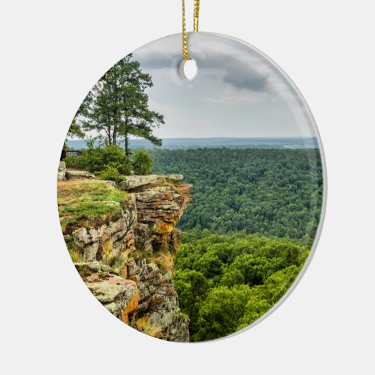 CCC Overlook Petit Jean Keramisch Ornament (Links)