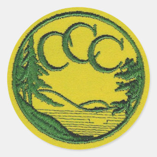 CCC-patch Ronde Sticker